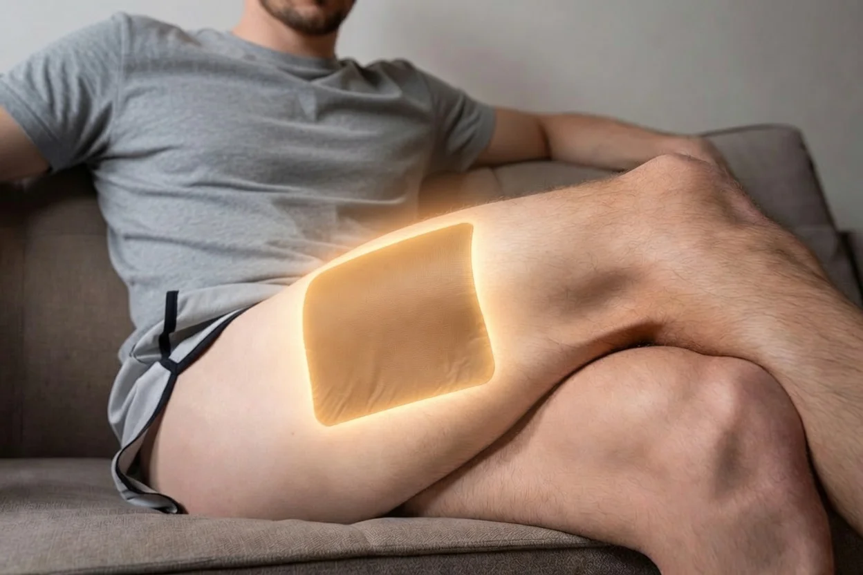 parche termico muscular alivio dolor espalda