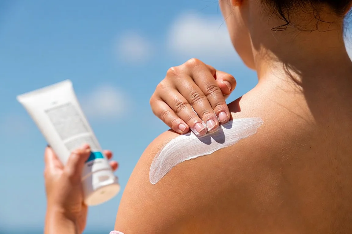 Prevencion manchas blancas piel protector solar hidratacion diaria